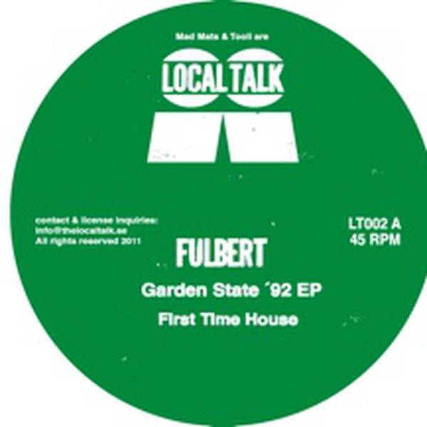 Fulbert Garden State 92 Ep Vinyl At Oye Records