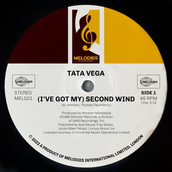 Tata Vega / Al Johnson - I've got my second wind - Vinyl at OYE