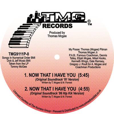 Tommy McGee - Now That I Have You (Red Vinyl Versions) - Vinyl at
